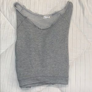 Heart & Hips long sleeve gray sweater!